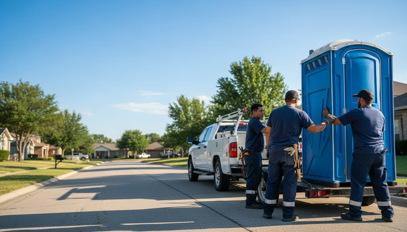 Portable Toilet Rental in Le Roy, IL near me